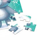 Пазл «Новый год у котят», 54 элемента (комплект 3 шт) - фото 50404733