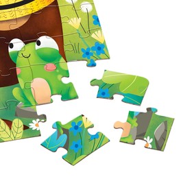 Пазл «Бурый медвежонок», 54 элемента (комплект 3 шт)