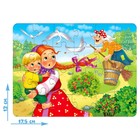 Пазл детские сказки «Гуси - лебеди», 24 элемента - Фото 2