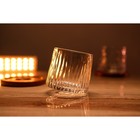 Стакан «Торн», 250 мл, на деревянной подставке, стекло, прозрачный - Фото 5