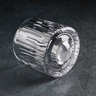 Стакан «Торн», 250 мл, на деревянной подставке, стекло, прозрачный - Фото 3