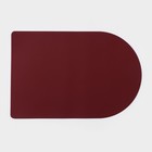 Салфетка сервировочная на стол «Тэм», 45×29,5 см, цвет винный - фото 319035691