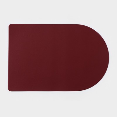 Салфетка сервировочная на стол «Тэм», 45×29,5 см, цвет винный