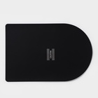 Салфетка сервировочная на стол Magistro «Тэм», 45×29.5 см, чёрная - Фото 4