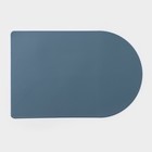 Салфетка сервировочная на стол «Тэм», 45×29,5 см, цвет голубой - фото 319035697