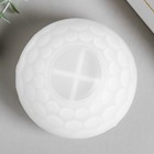 Молд силикон "Подсвечник шар с кругами" 8,6х8,6х6,2 см - Фото 3
