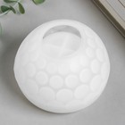 Молд силикон "Подсвечник шар с кругами" 8,6х8,6х6,2 см - Фото 4
