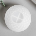 Молд силикон "Подсвечник вытянутый шар с кругами" 8,3х8,3х8,3 см - Фото 3