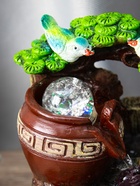 Фонтан "Птички у мельницы, кувшин с рисунком" 10х14х19 см (с подсветкой) - фото 809223124 Фонтан "Птички у мельницы, кувшин с рисунком" 10х14х19 см (с подсветкой) - фото 809223124