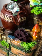 Фонтан "Птички у мельницы, кувшин с рисунком" 10х14х19 см (с подсветкой) - фото 809223125 Фонтан "Птички у мельницы, кувшин с рисунком" 10х14х19 см (с подсветкой) - фото 809223125
