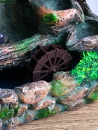 Фонтан настольный «Мельница на камнях под деревом», 12×18×29 см, с подсветкой, без шарика - Фото 4