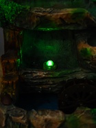 Фонтан настольный «Мельница на камнях под деревом», 12×18×29 см, с подсветкой, без шарика - Фото 5