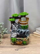 Фонтан "Слоники под деревом,ведерки" 12х15х24 см (с подсветкой) - фото 809223138 Фонтан "Слоники под деревом,ведерки" 12х15х24 см (с подсветкой) - фото 809223138