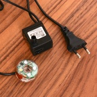 Фонтан настольный «Птички на брёвнышке у мельницы», 12×16×27 см, с подсветкой - Фото 5