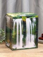 Фонтан настольный «Слоники у воды, бочки и ведёрко», 12×18×25 см, с подсветкой  (артикул 9087432)  большой выбор товаров оптом и в розницу по низким ценам с доставкой