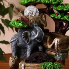 Фонтан "Слоник у воды, на бочках" 12х16х26 см (с подсветкой) - фото 806171360 Фонтан "Слоник у воды, на бочках" 12х16х26 см (с подсветкой) - фото 806171360