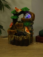 Фонтан «Птички на заборе», 15×17×19 см, с подсветкой - фото 5033653 Фонтан «Птички на заборе», 15×17×19 см, с подсветкой - фото 5033653