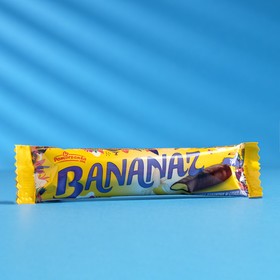 Суфле Bananaz со вкусом банана, в шоколадной глазури, 25 г 9050425