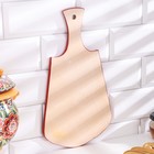 Доска разделочная деревянная «Кухня», 18×33.5 см, с художественной росписью - фото 37206938