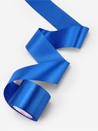 Лента атласная, 75 мм, 23±1 м, синяя №40 - Фото 3