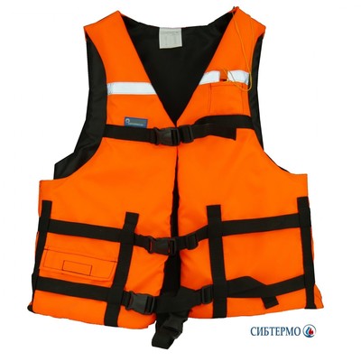 Жилет спасательный "Сибтермо" ЖС-02-О, оранжевый, размер М, ЖС -02.О.50-60