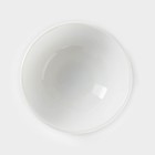 Салатники Avvir «Дива», набор 7 шт.: 6 шт.: d=11 см, 1 шт.: d=20 см, стеклокерамика, белые - Фото 6