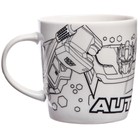 Набор, кружка под раскраску, 250 мл, Трансформеры - фото 24693867