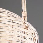 Набор корзин плетеных, ива, 30x26x8/17/29x25x18; 25x22x7/15/25x21x15, 2 шт, серый - фото 21752582