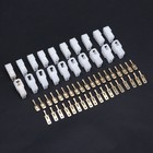 Разъем автомобильный, штекер-гнездо DJ7021-6.3-11/21, 2 контакта, набор 10 шт. - Фото 1