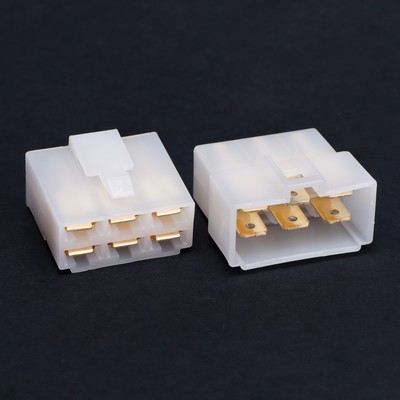 Разъем автомобильный, штекер-гнездо DJ7061-6.3-11/21, 6 контактов, набор 5 шт.