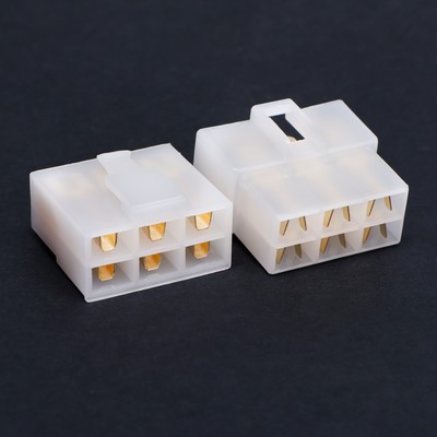 Разъем автомобильный, штекер-гнездо DJ7061-6.3-11/21, 6 контактов, набор 5 шт.