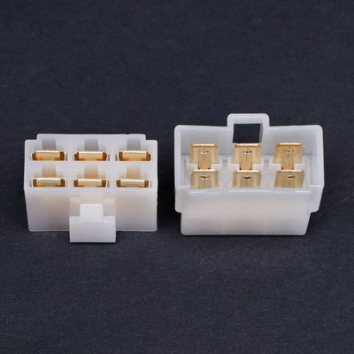 Разъем автомобильный, штекер-гнездо DJ7061-6.3-11/21, 6 контактов, набор 5 шт.