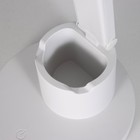 Настольная лампа сенсорная "Круги" с органайзером LED 20Вт  АКБ USB белый 44х36х15 см RISALUX  78003 7800305