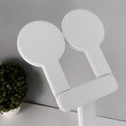 Настольная лампа сенсорная "Круги" с органайзером LED 20Вт  АКБ USB белый 44х36х15 см RISALUX  78003 7800305