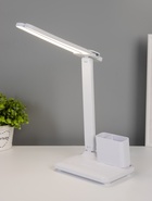Настольная лампа сенсорная «Раздвижная» LED 15 Вт АКБ USB белый 45×30×17 см RISALUX - фото 24469542