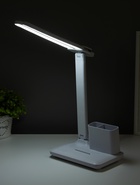 Настольная лампа сенсорная «Раздвижная» LED 15 Вт АКБ USB белый 45×30×17 см RISALUX - Фото 4