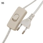 Настольная лампа Флоренция E14 40 Вт белый 22×22×35 см RISALUX - фото 21844522