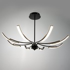 Люстра "Элеганс" LED 64Вт 3000-6000К черный 100х100х45 см BayerLux - фото 35373193