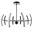 Люстра "Элеганс" LED 64Вт 3000-6000К черный 100х100х45 см BayerLux - фото 35373198