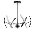 Люстра «Элеганс» LED 48 Вт 3000-6000К черный 80×80×45 см BayerLux - фото 49188074