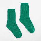 Носки детские однотонные MINAKU цв.зеленый, р-р 19-20 см - фото 321360070