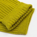 Носки детские однотонные MINAKU цв.желто-зеленый, р-р 17-18 см - Фото 3