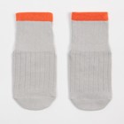 Носки детские MINAKU со стоперами цв.серый, р-р 12 см - фото 319036494