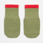 Носки детские MINAKU со стоперами цв.зеленый, р-р 12 см - фото 22863841