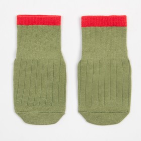 Носки детские MINAKU со стоперами цв.зеленый, р-р 12 см
