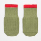 Носки детские MINAKU со стоперами цв.зеленый, р-р 14 см - фото 7639193