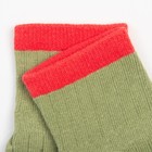 Носки детские MINAKU со стоперами цв.зеленый, р-р 14 см - Фото 3