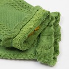 Носки детские MINAKU Цветочек цв.зеленый, р-р 14-16 см - Фото 3