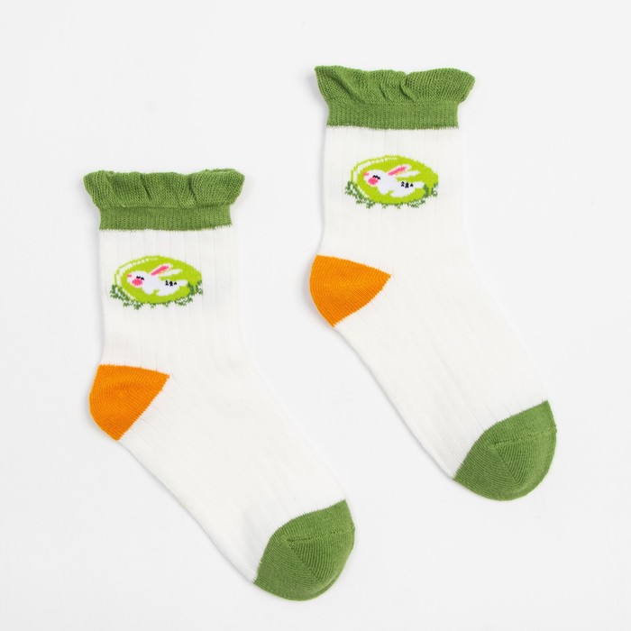 Носки детские MINAKU «Зайка», размер 16-18 см - Фото 1