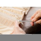 Пластина для корсета, металлическая, 200 × 5 мм, 4 шт, цвет серебряный - фото 25476249